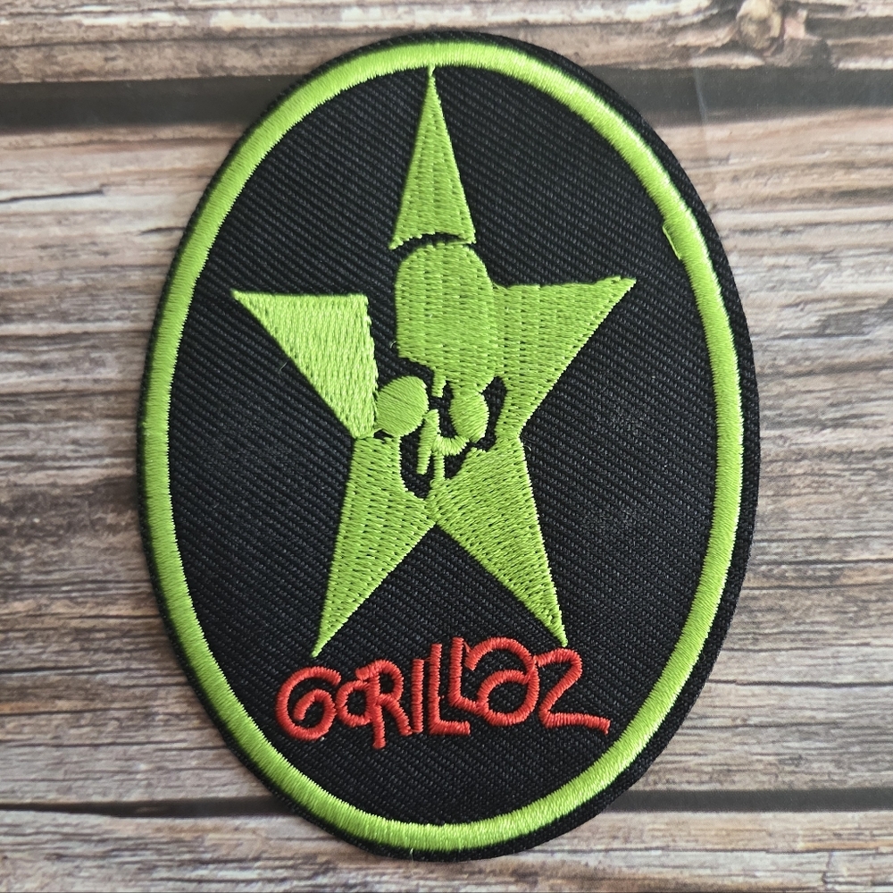 Gorillaz Alternative Rock Embroidered y2k Vintage  Iron On Patch
